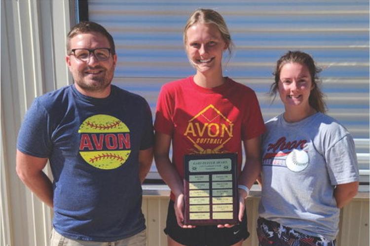 AVON AWARDED GARY PEPPER COMBINED OVERALL AWARD