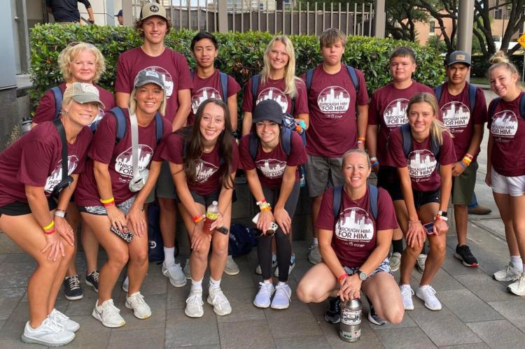 ZION LUTHERAN CHURCH YOUTH ATTEND GATHERING IN TEXAS