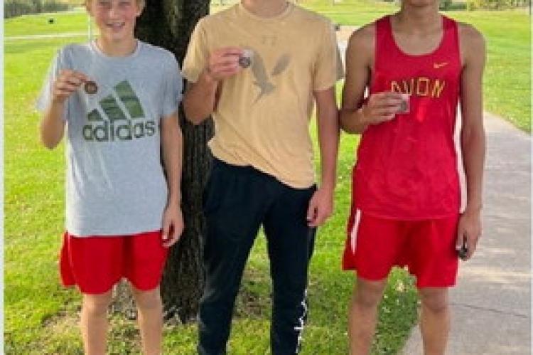 	THREE RUNNERS ADVANCE TO STATE CROSS COUNTRY MEET IN SIOUX FALLS 