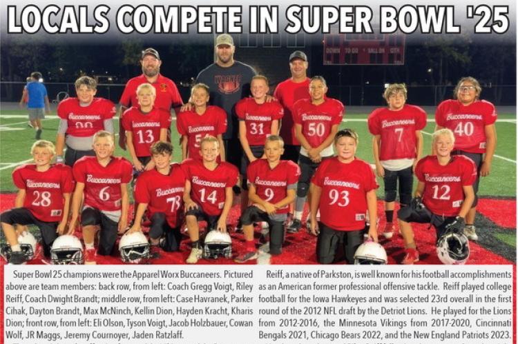 LOCALS COMPETE IN SUPER BOWL '25