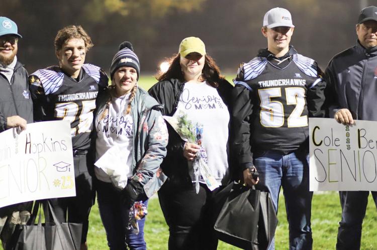 SENIORS AND THEIR PARENTS HONORED