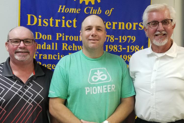 Secretary/Treasurer Craig Krsnak, President Jamie Soukup, Sergeant at Arms Gerrit Juffer.