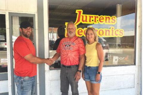 Jordan Krcil with Loren and Laurie Jurrens.