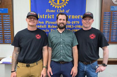 Scott McNinch, Jordan Weber, and Jerrod Rolston. Courtesy Photo