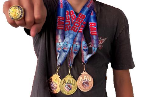 WAGNER WAVES SWIMMERS COMPETE AT AAU JUNIOR OLYMPICS