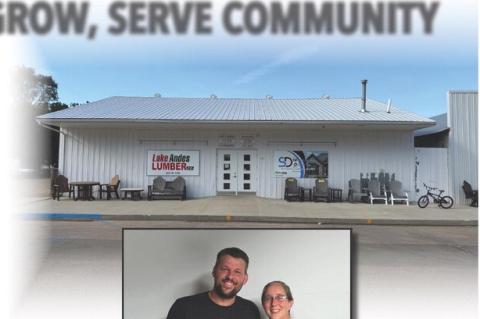 LAKE ANDES LUMBER CONTINUES TO GROW, SERVE COMMUNITY