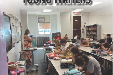 Local author Kara Frei visited the freshman and sophomore ELA classes at Avon School on August 26 to share her experiences as a writer and lead students through a special writing workshop. During the workshop, students journaled about a variety of topics before moving around the classroom to share their writing with classmates. The visit gave students an opportunity to explore their creativity, strengthen their writing skills and learn firsthand from a local author.