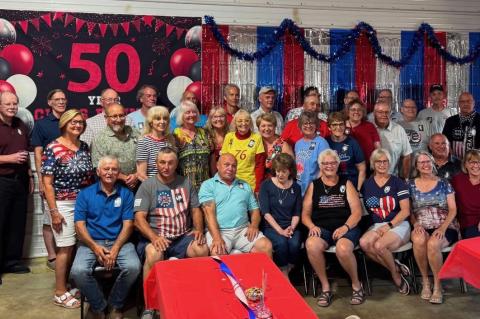 CLASS OF '76 REUNITES DURING AMERICA'S 250TH CELEBRATION