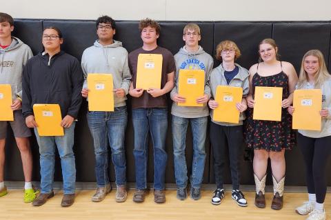 Senuir Academic Award Winners