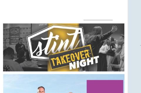 LIGHTHOUSE CHURCH TO HOST 'STINT TAKEOVER NIGHT'