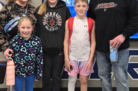Jamie and Charlene Soukup and their children; Willow, Clarah, and Windsor.