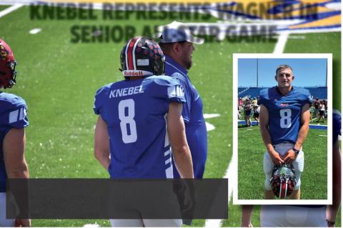 KNEBEL REPRESENTS WAGNER IN SENIOR ALL-STAR GAME