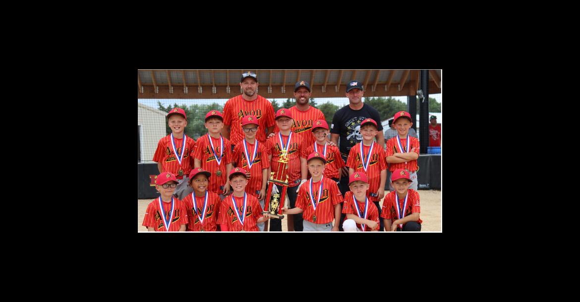 AVON 8U PIRATES CAPTURE LEAGUE TOURNAMENT TITLE