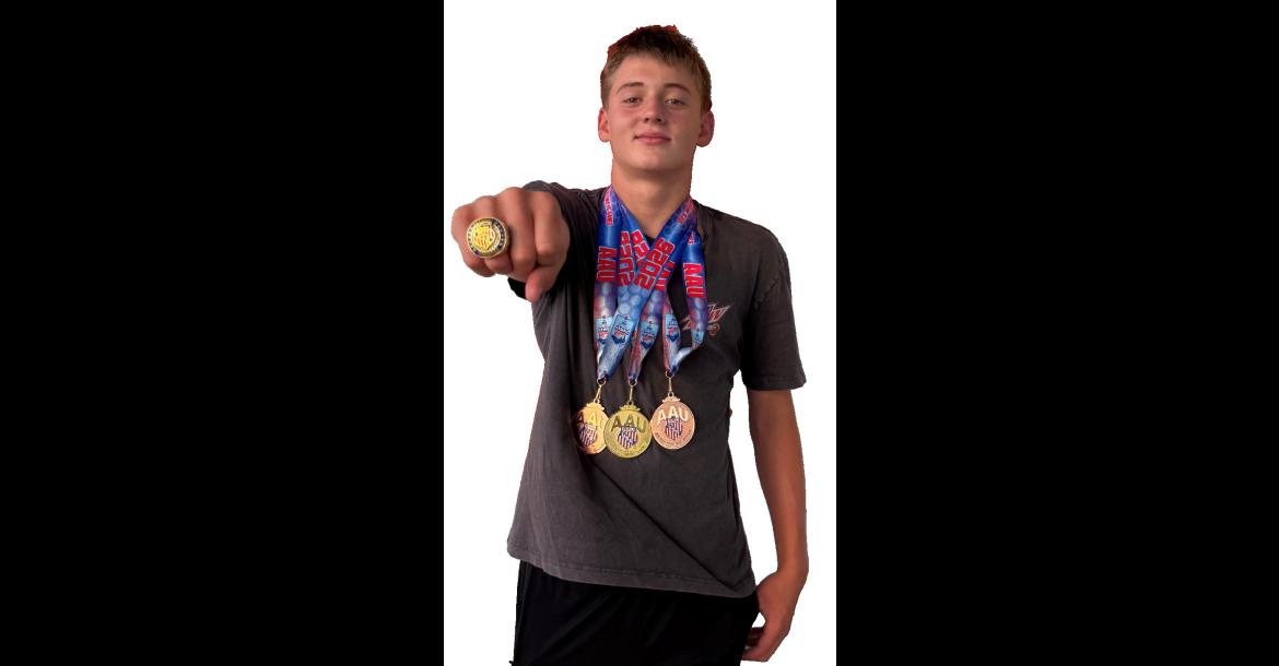 WAGNER WAVES SWIMMERS COMPETE AT AAU JUNIOR OLYMPICS