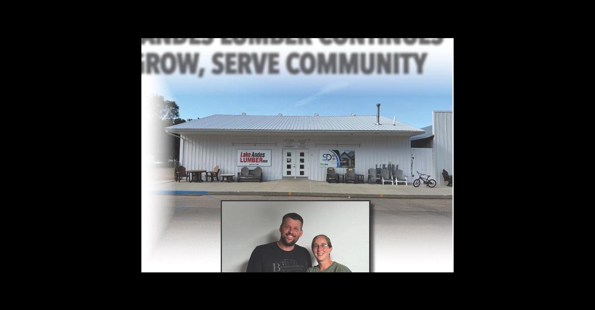LAKE ANDES LUMBER CONTINUES TO GROW, SERVE COMMUNITY