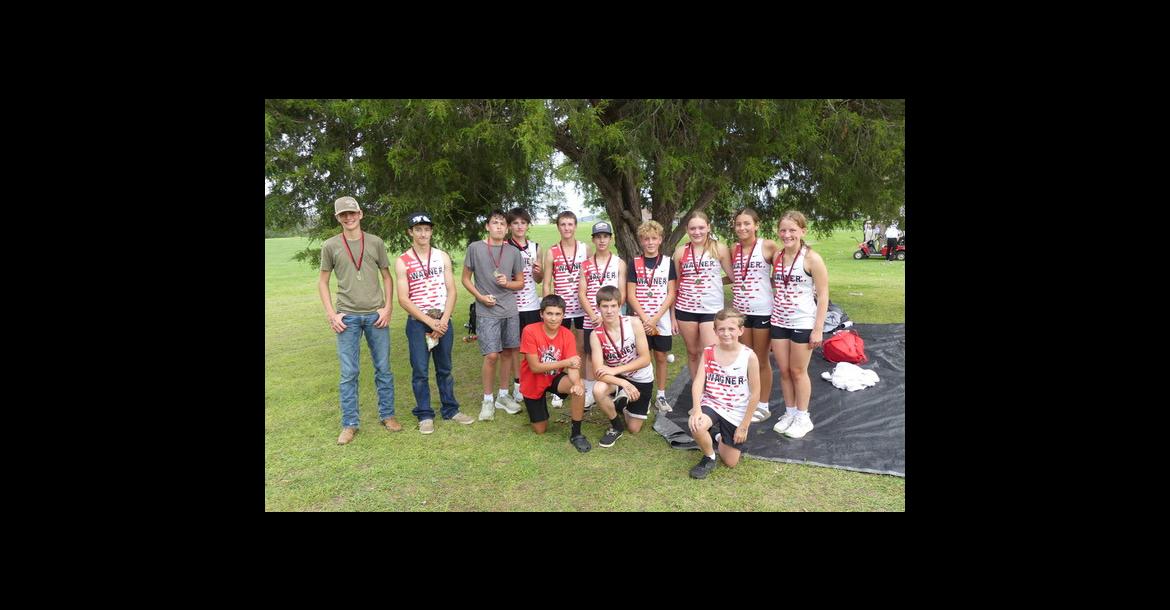 Pictured, back row from left: Ethan Blaha, Grady Bartunek, Sean Roberts, Jacoby Honomichl, Frank Krcil, Hayes Bartunek, Windsor Soukup, Clarah Soukup, Ty’Shay Medicine Bear, and Eva Freidel; front row, from left: K’drian Weddell, Wyatt Havranek, and Carter Beeson. COURTESY PHOTO