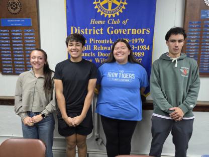 Pictured, from left, are: Roper Lhotak, Riley Hernandez, Mara Wright, and Jesse Zephier. Courtesy Photos