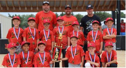 AVON 8U PIRATES CAPTURE LEAGUE TOURNAMENT TITLE