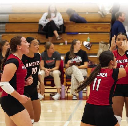 LADY RED RAIDERS PUT AWAY THE PIRATES