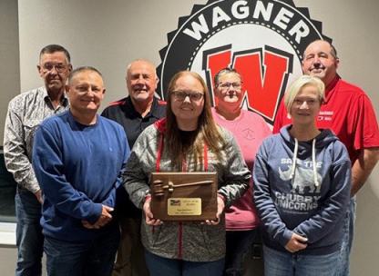 WAGNER SCHOOL DISTRICT SCHOOL BOARD EARNS GOLD LEVEL AWARD