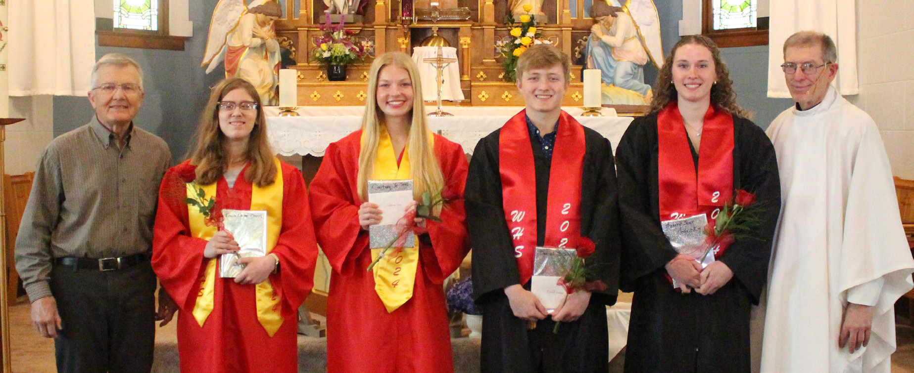ASSUMPTION OF THE BLESSED VIRGIN MARY PARISH HONORED THEIR CLASS OF