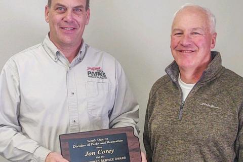 NORTH POINT MANAGER EARNS STATE PARKS’ DISTINGUISHED SERVICE AWARD