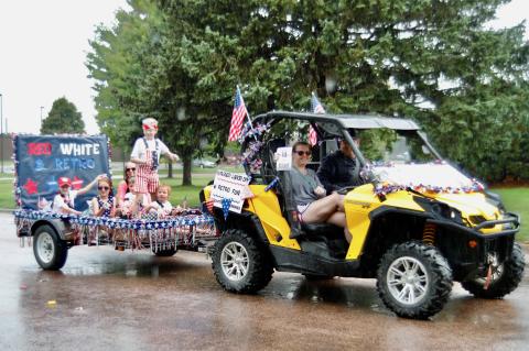 No results available due to the rain damaging them.