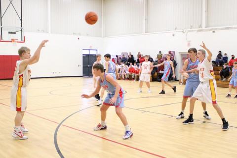 SLOW START HAMPERS JR. HIGH BOYS’ COMEBACK