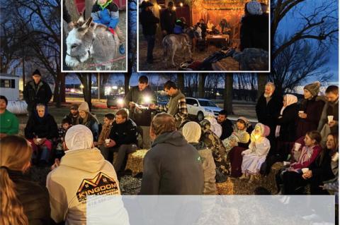 LAKE ANDES COMMUNITY COMES TOGETHER FOR OUTDOOR CHRISTMAS CELEBRATION