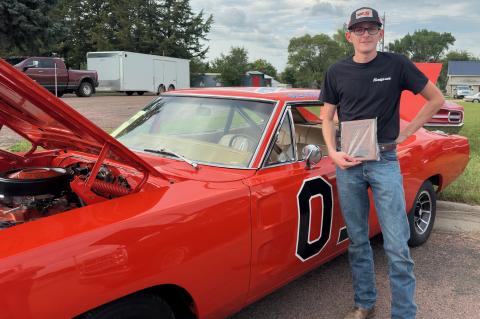 John Otte: Third Place - 1969 Dodge Charger Pictured is Beau Otte