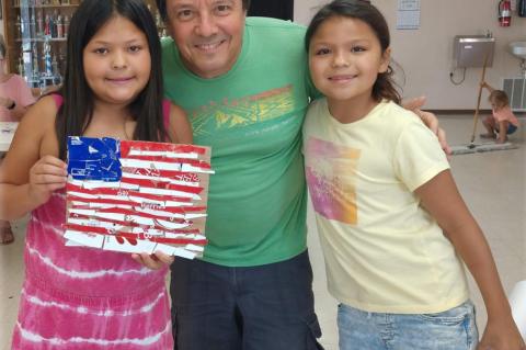 MICHAEL ALBERT COLLAGE MAKING WORKSHOP