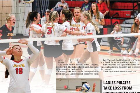 PIRATES COME UP SHORT AGAINST BURKE