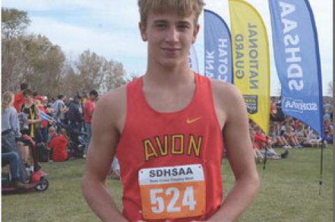 TJEERDSMA AND FATHKE PARTICIPATE AT STATE XC