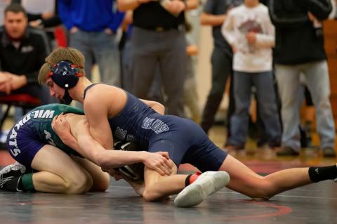 BIEREMA AND TJEERDSMA WRESTLE AT REGION TOURNEY: BIEREMA ADVANCES TO STATE