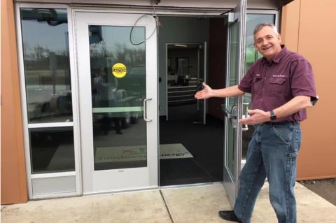 	CHARLES MIX ELECTRIC BUILDING OPENS n