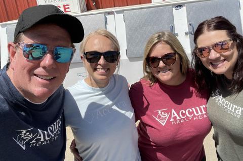 LAKE ANDES CARE CENTER PUMPING GAS AT PUMPR NIKS