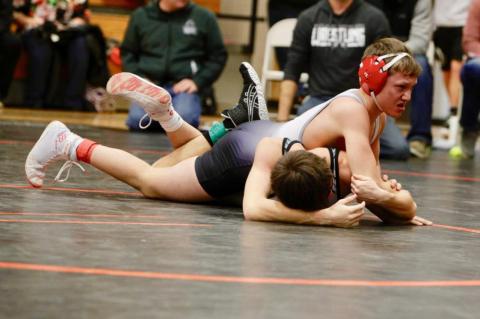 WAGNER WRESTLING AT EASTER/WEST DUALS 