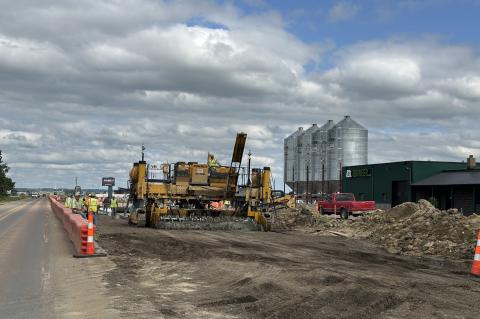 ROAD CONSTRUCTION CONTINUES