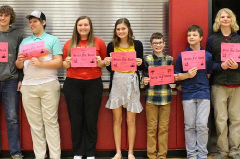 SCIENCE FAIR WINNERS ANNOUNCED