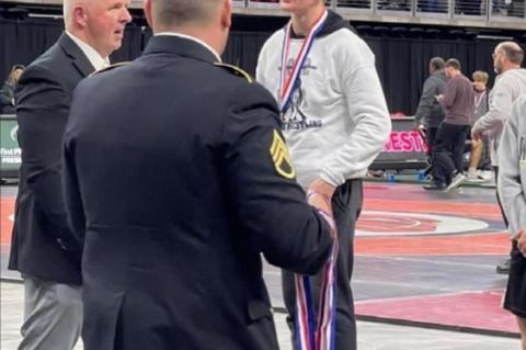 TJEERDSMA/BIEREMA COMPETE IN STATE WRESTLING