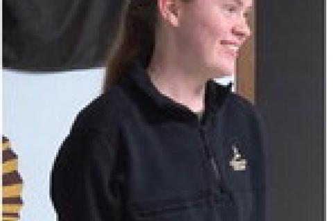 Chloe Wiersema, Pheasants Forever Biologist stationed at the Tyndall USDA Field Office, gave an excellent presentation explaining the different cost share programs that are available to landowners. Chloe also provides assistance to Douglas, Charles Mix an