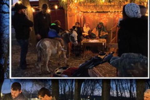 LAKE ANDES COMMUNITY COMES TOGETHER FOR OUTDOOR CHRISTMAS CELEBRATION