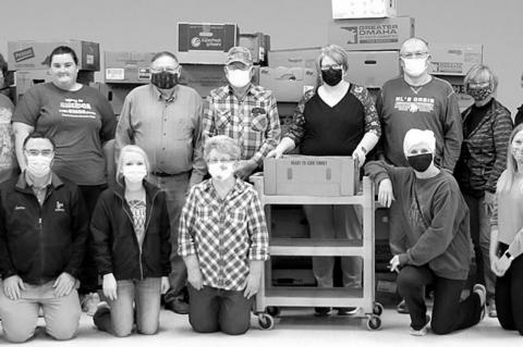 FOOD PANTRY ASSISTS 225 HOUSEHOLDS TO HAVE A HAPPIER HOLIDAY