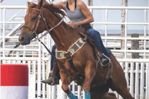 LOCALS COMPETE AT WAGNER SADDLE CLUB BARREL SERIES