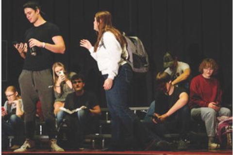 DRAMA CLUB EARNS 1ST PLACE