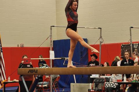 Addison Cuka This was the first time these junior varsity girls have competed at this Madison JV meet. We are proud of how much they have been improving, how they are working to hit the needed shapes and working hard to be concise in their movements. Thei