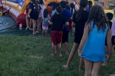 ALL SMILES AT FAMILY FUN NIGHT