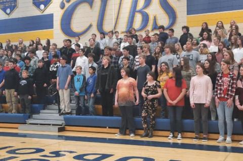 MIDDLE SCHOOLERS PARTICIPATE IN MUSIC FESTIVAL