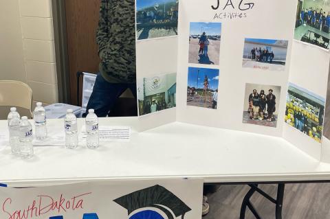 PROMOTING JAG AT AC/DC GAME