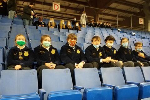 ANDES CENTRAL FFA STUDENTS AT STATE CONVENTION